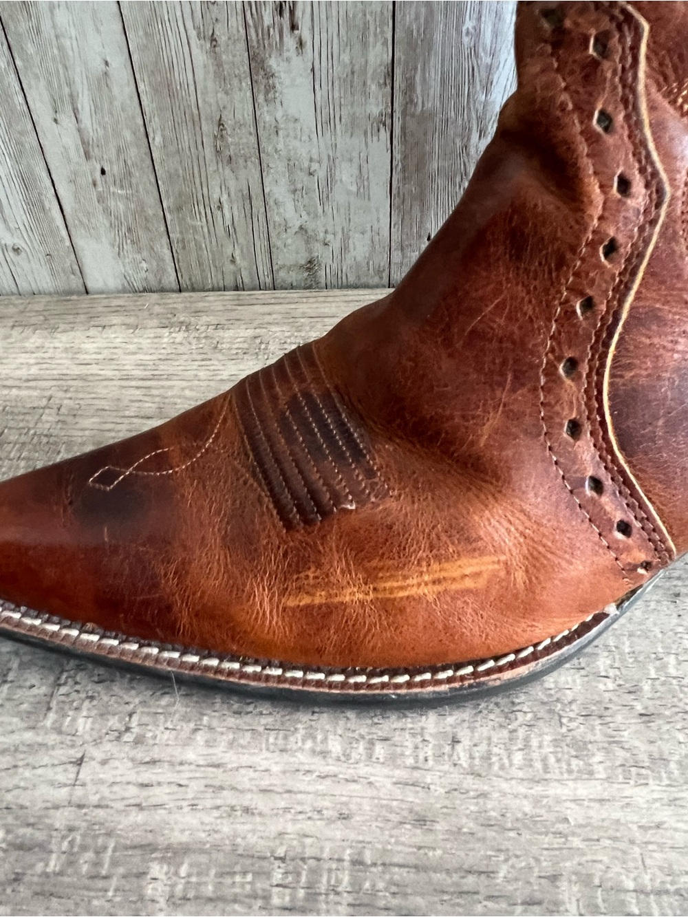 ARIAT WOMEN'S HERITAGE WESTERN BOOTS - SNIP TOE cowboy Festival  Women’s 10 - Picture 3 of 10